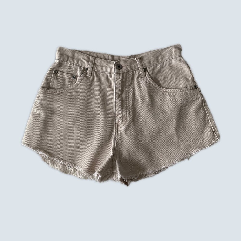 Nevada Jeanswear Cream Shorts Sz 6